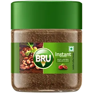Bru instant coffee jar