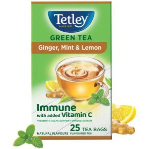Tetley Ginger Mint & Lemon Green Tea